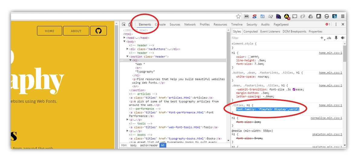 How to download a Font from a Website using Developer Tools