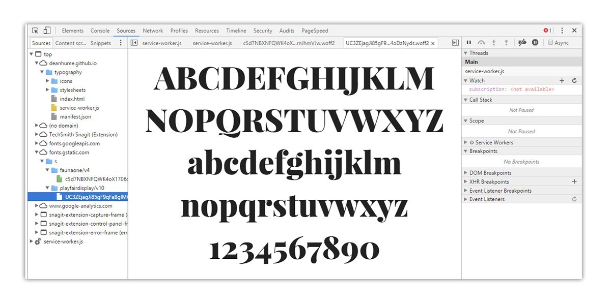 How to identify fonts on any webpage without using an extension in