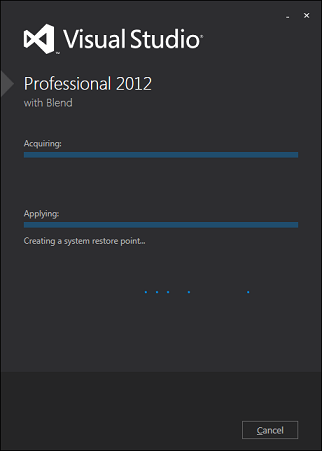 visual studio 2012 update