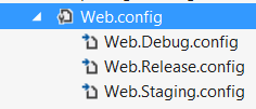 "Visual Studio Web.Config"